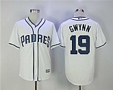 San Diego Padres #19 Tony Gwynn White New Cool Base Stitched Jersey,baseball caps,new era cap wholesale,wholesale hats